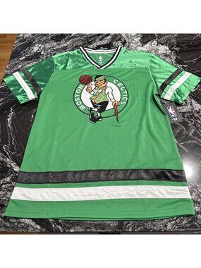NBA Ultra Game Boston Celtics Jersey Tee Kelly Green Mens Medium NWT